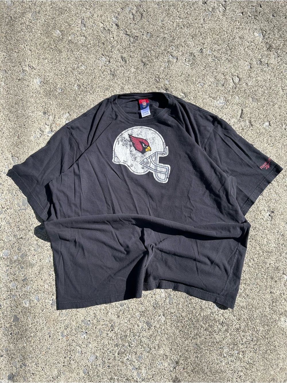 Vintage Y2K Black Arizona Cardinals Graphic Tee - Men